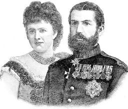 King Carol and Queen Elizabeth of Romania