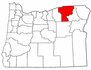 Image:Map of Oregon highlighting Umatilla County.png