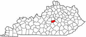 Image:Map of Kentucky highlighting Boyle County.png