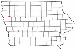 Location of Pierson, Iowa