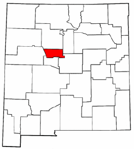 Image:Map of New Mexico highlighting Bernalillo County.png