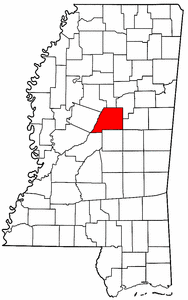 Image:Map of Mississippi highlighting Attala County.png