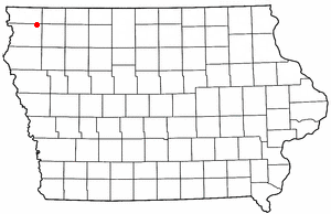 Location of Matlock, Iowa