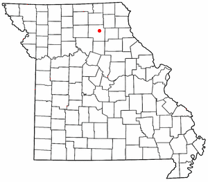 Location of Atlanta, Missouri