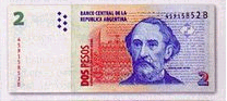 Mitre's portrait appears on the 2  bill
