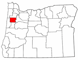 Image:Map of Oregon highlighting Polk County.png