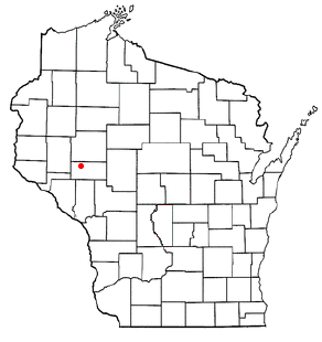 Location of Eau Claire, Wisconsin