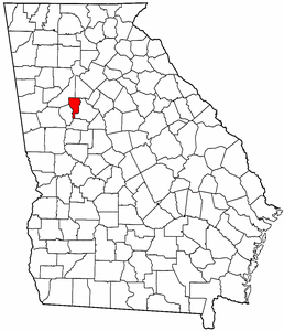 Image:Map of Georgia highlighting Clayton County.png