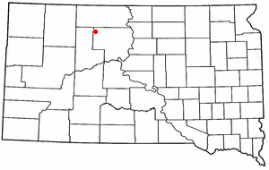 Location of Isabel, South Dakota