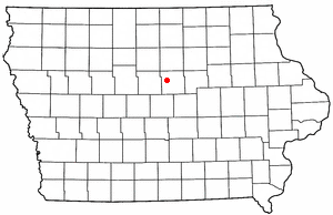 Location of Buckeye, Iowa