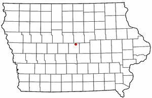 Location of McCallsburg, Iowa