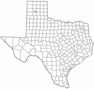 Location of Amarillo, Texas