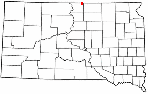 Location of Artas, South Dakota