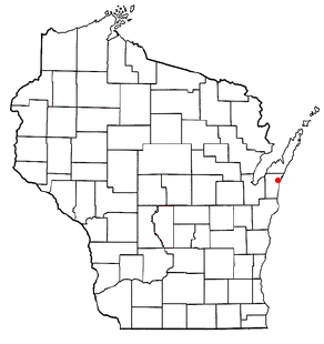 Location of Pierce, Wisconsin