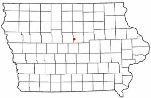 Location of Radcliffe, Iowa