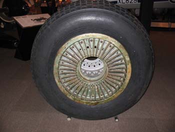 Wheel of Mk.II prototype in Bristol Industrial Museum