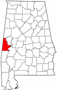 Image:Map of Alabama highlighting Sumter County.png