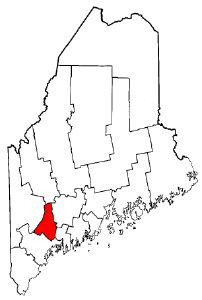 Image:Map of Maine highlighting Androscoggin County.png