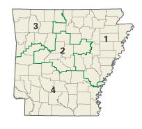 Arkansas congressional districts