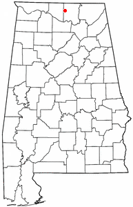 Location of Harvest, Alabama