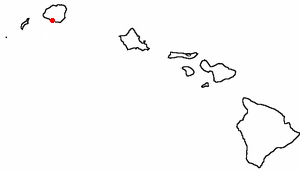 Location of Eleele, Hawaii