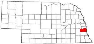 Image:Map of Nebraska highlighting Cass County.png