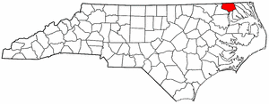 Image:Map of North Carolina highlighting Gates County.png
