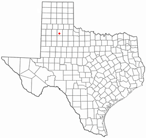 Location of Floydada, Texas