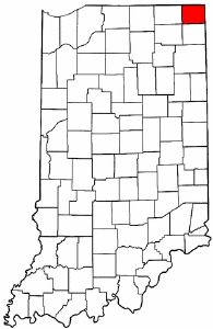 Image:Map of Indiana highlighting Steuben County.png