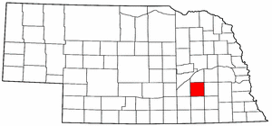 Image:Map of Nebraska highlighting York County.png