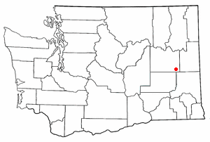 Location of Sprague, Washington