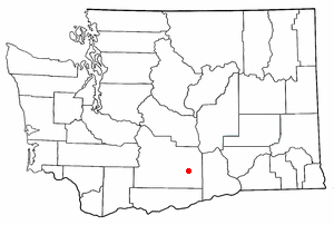 Location of Granger, Washington