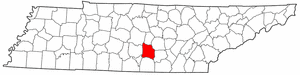 Image:Map of Tennessee highlighting Coffee County.png