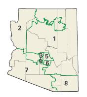 Arizona congressional districts