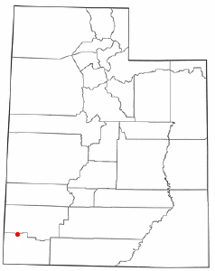 Location of Enterprise, Utah