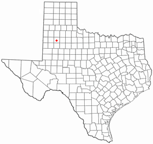 Location of Lubbock, Texas