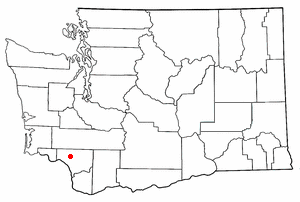 Location of Castle Rock, Washington