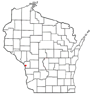 Location of Medary, Wisconsin