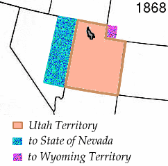 Utah Territory in 1868