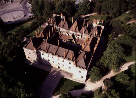 Aerial sight of the palace (From IPPAR)