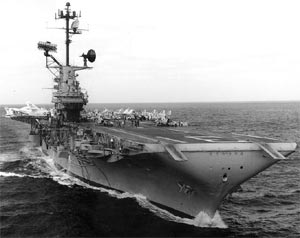 The USS Bon Homme Richard