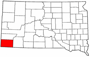 Image:Map of South Dakota highlighting Fall River County.png