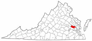 Image:Map of Virginia highlighting New Kent County.png