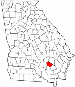 Image:Map of Georgia highlighting Bacon County.png