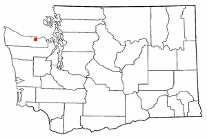 Location of Port Angeles East, Washington