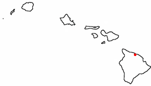 Location of Paauilo, Hawaii