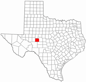 Image:Map of Texas highlighting Irion County.png