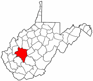 Image:Map of West Virginia highlighting Kanawha County.png