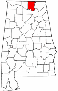 Image:Map of Alabama highlighting Madison County.png