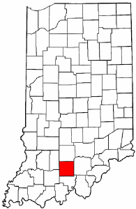 Image:Map of Indiana highlighting Orange County.png